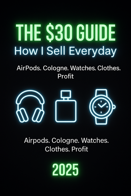 THE $30 RESELLING GUIDE – How I Sell AirPods, Cologne, Watches & More